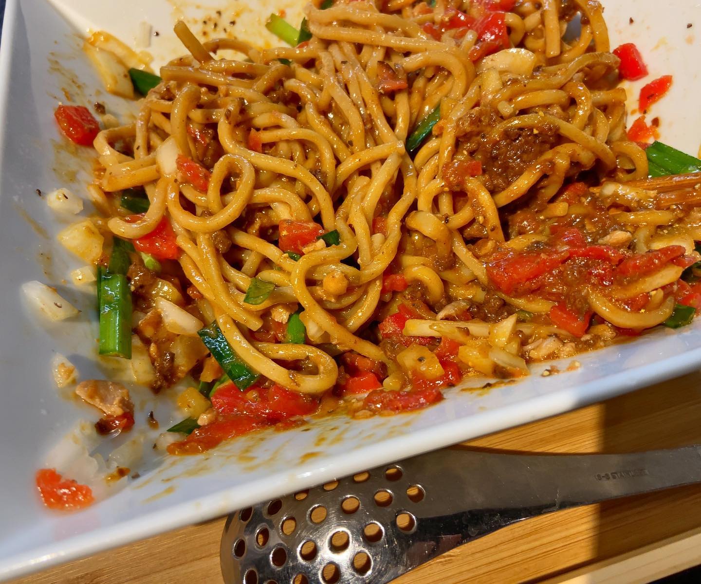 メントメシ ザコヤ「カレーまぜそば」の投稿写真 2