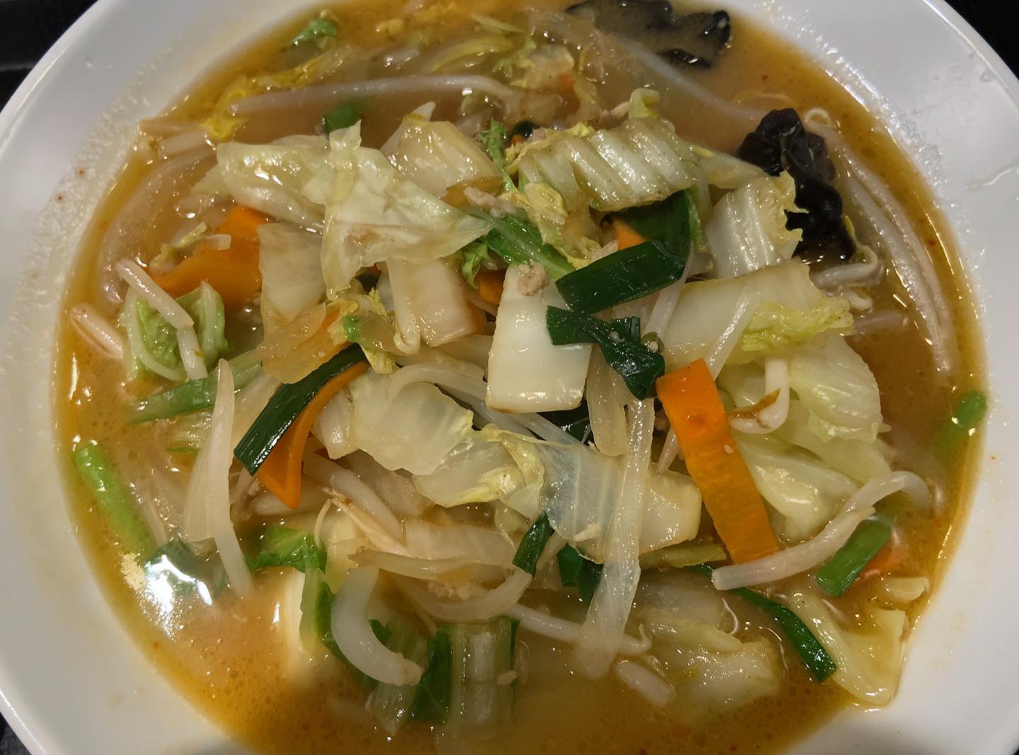 伝丸 百万遍店「白味噌タンメン」の投稿写真 2