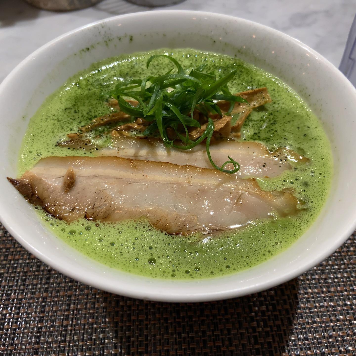 メンショー サン フランシスコ「抹茶 鶏白湯」の投稿写真