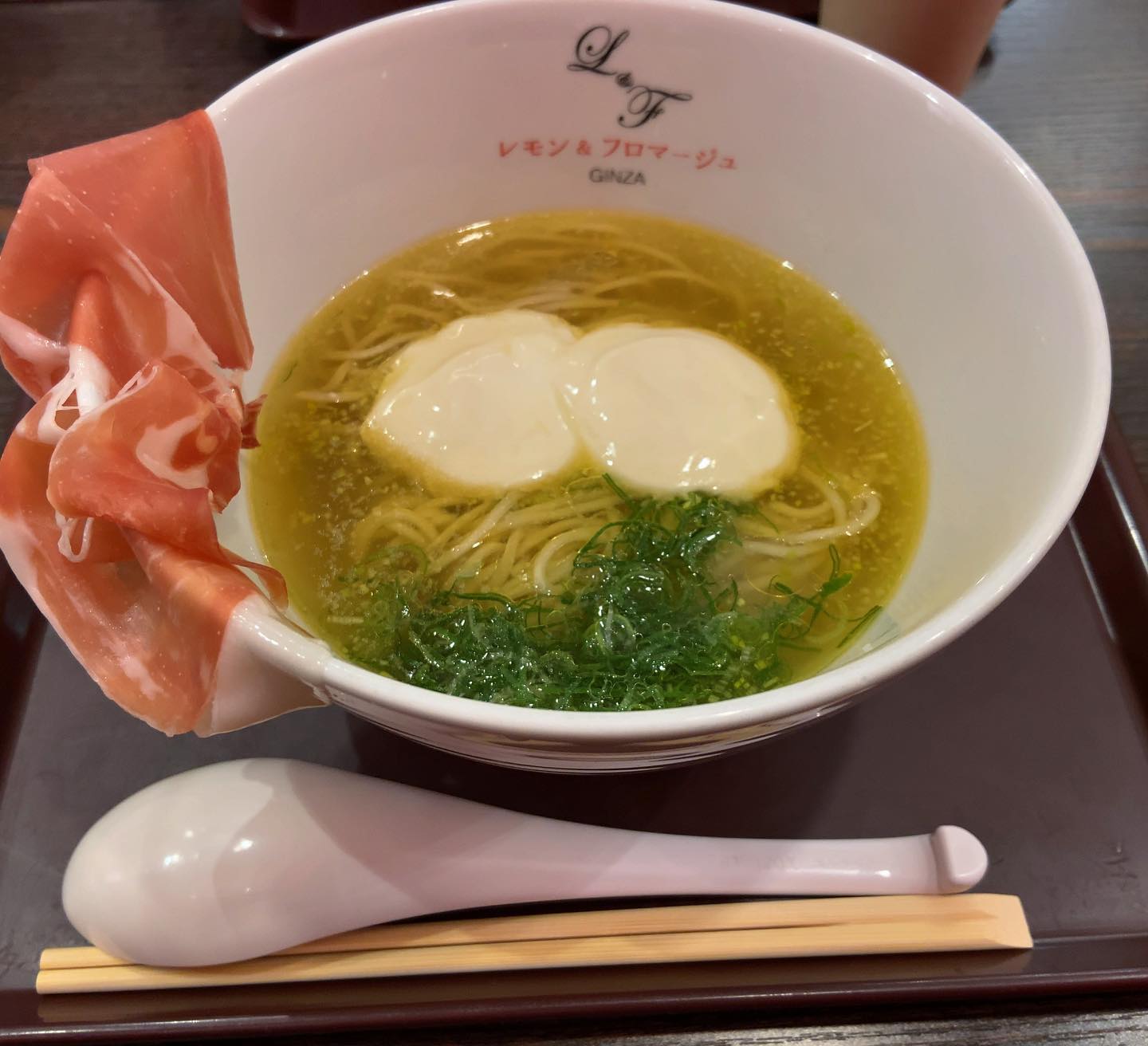 らぁ麺 レモン＆フロマージュ GINZA「フロマージュ」の投稿写真