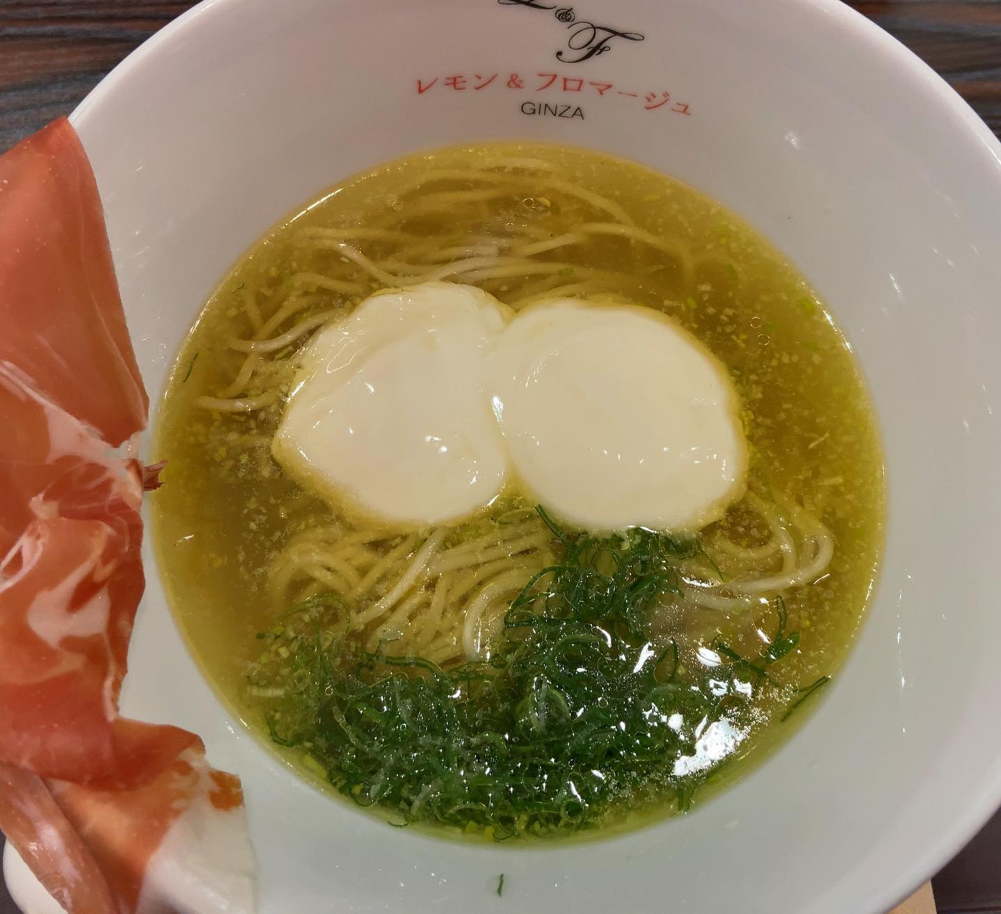らぁ麺 レモン＆フロマージュ GINZA「フロマージュ」の投稿写真 2