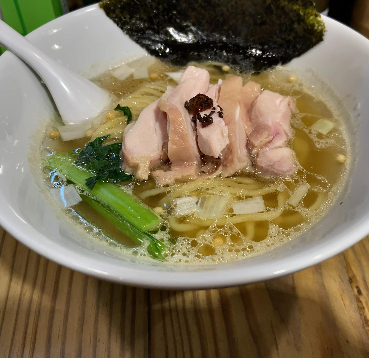 昆布の塩らー麺専門店 MANNISH 蔵前店「昆布 塩」の投稿写真