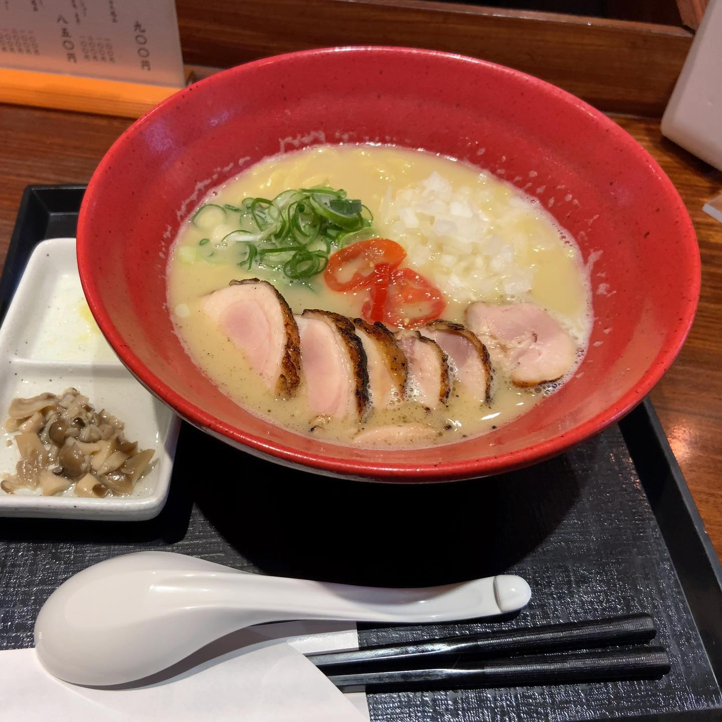 麺や いま村「鶏煮干しらぁめん塩」の投稿写真