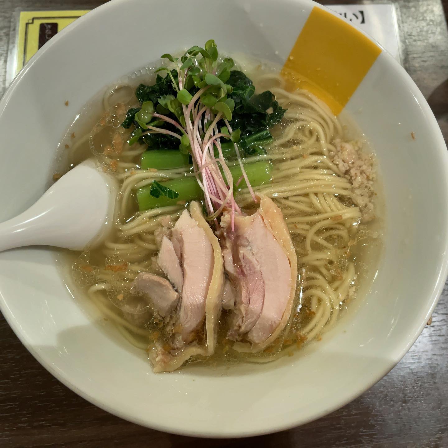 塩生姜らー麺専門店 MANNISH 淡路町本店「生姜塩」の投稿写真
