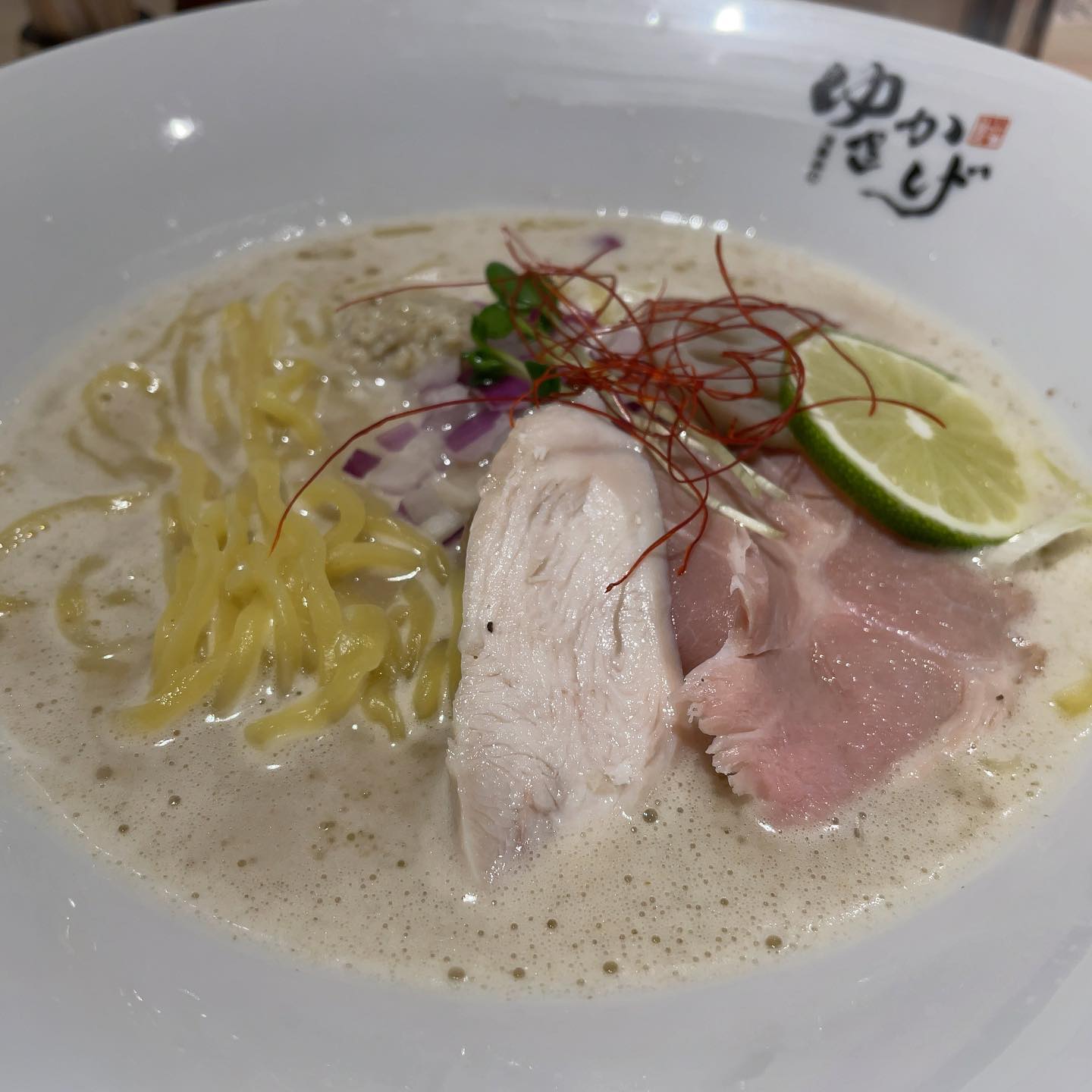 東京鶏白湯ラーメンゆきかげ浅草本店「鶏POTAそば」の投稿写真 2