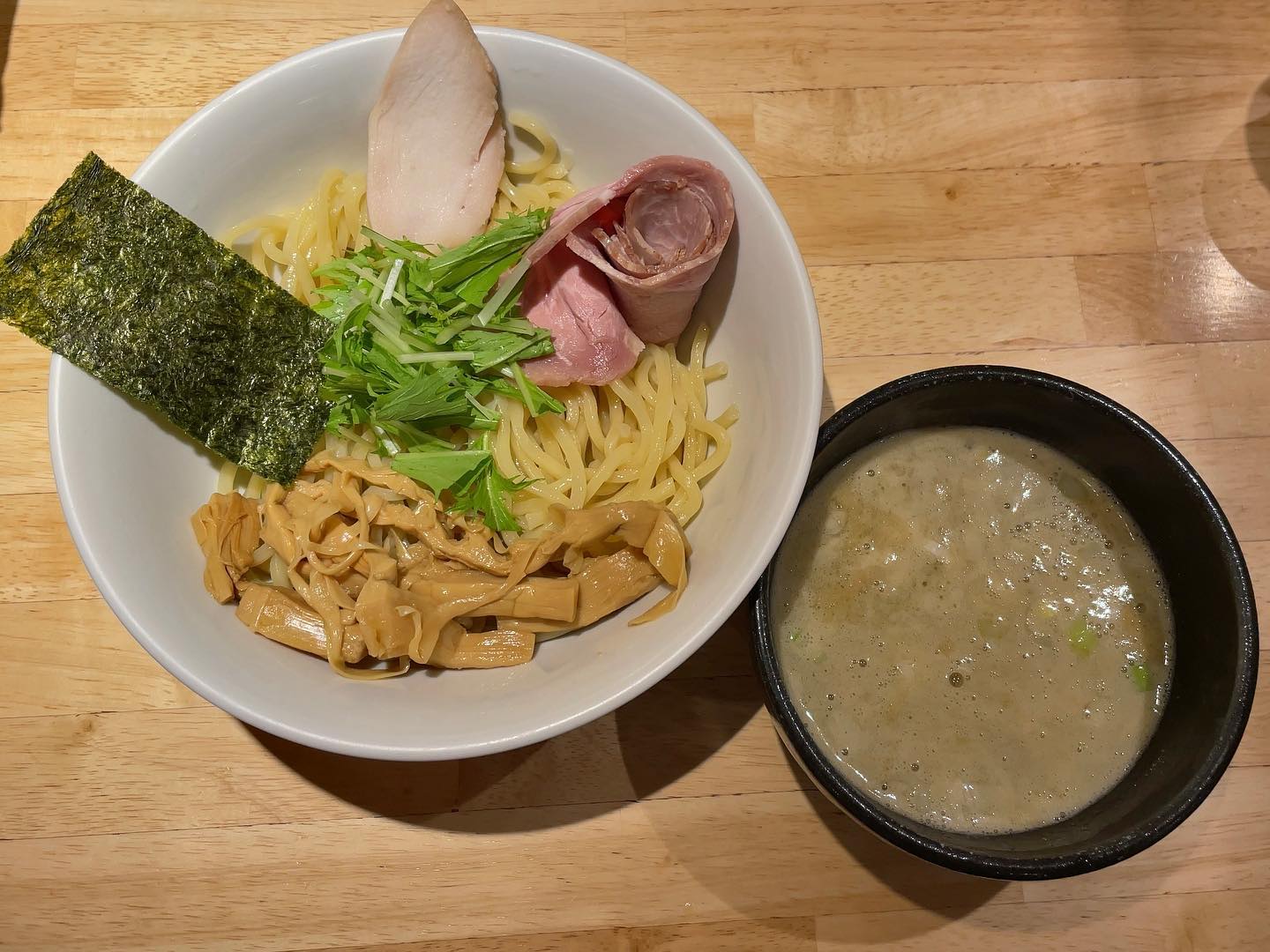 れんしん「鶏白湯つけ麺 塩」の投稿写真
