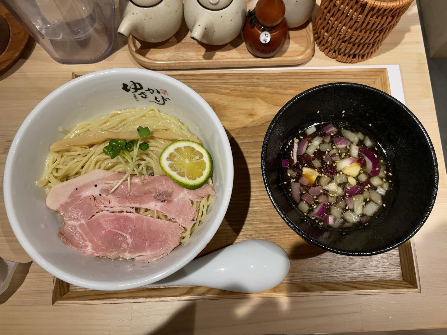 東京鶏白湯ラーメンゆきかげ浅草本店「昆布水鶏つけそば」の投稿写真