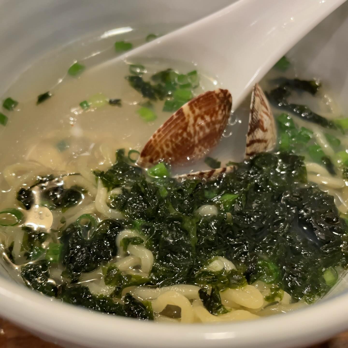 貝料理梵厨「貝そば(半分)」の投稿写真 2