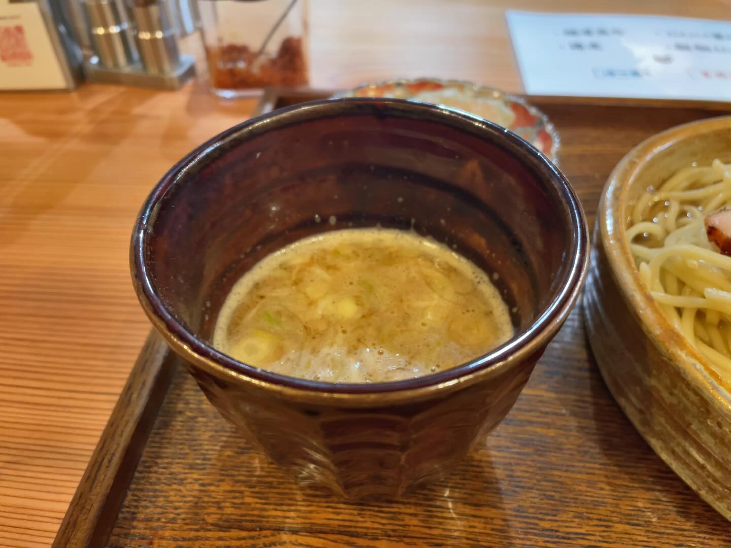 あいだや「海老ワンタンつけ麺」の投稿写真 3
