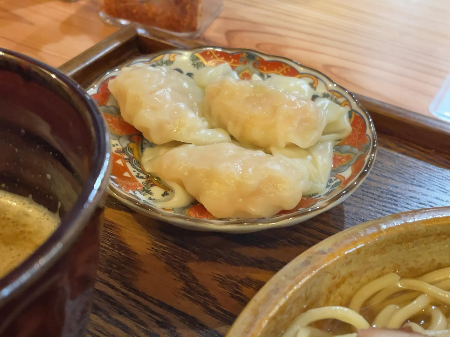 あいだや「海老ワンタンつけ麺」の投稿写真 4