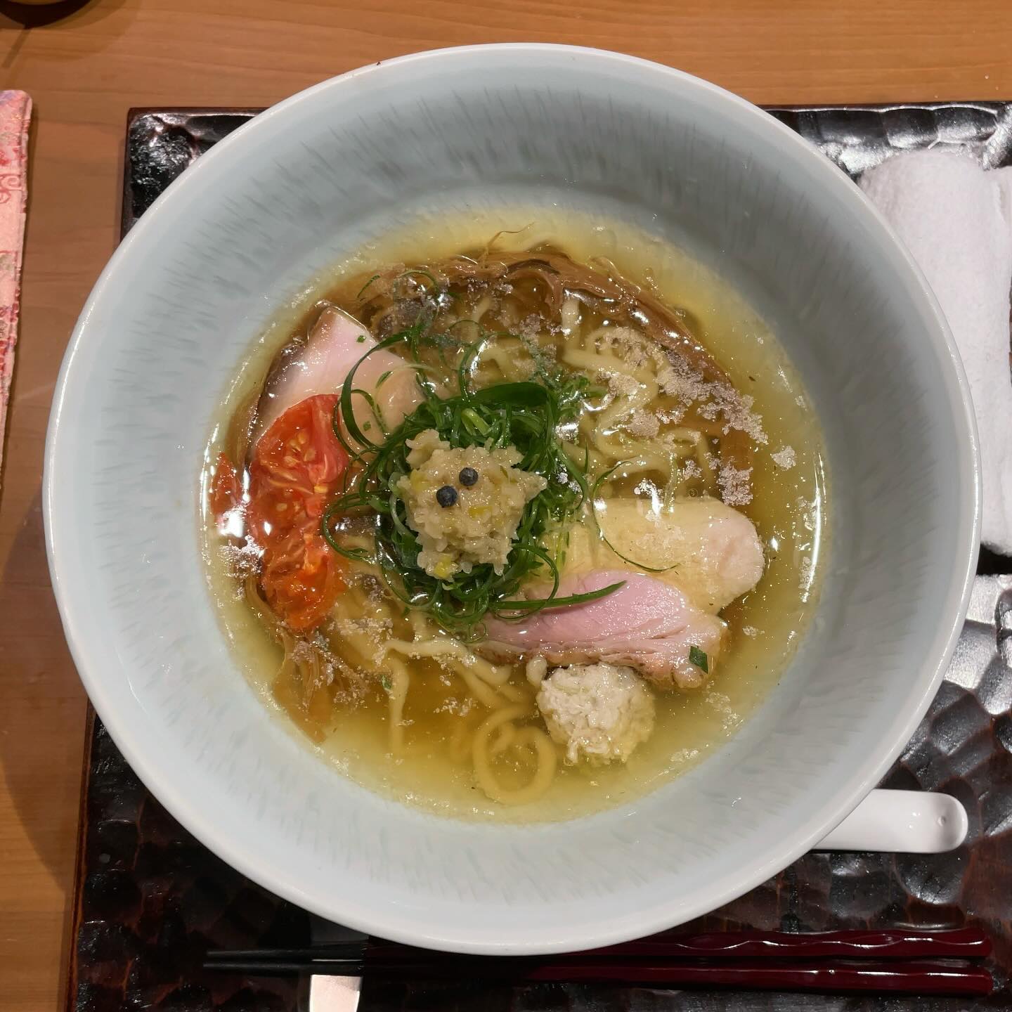 饗 くろ㐂「塩そば」の投稿写真