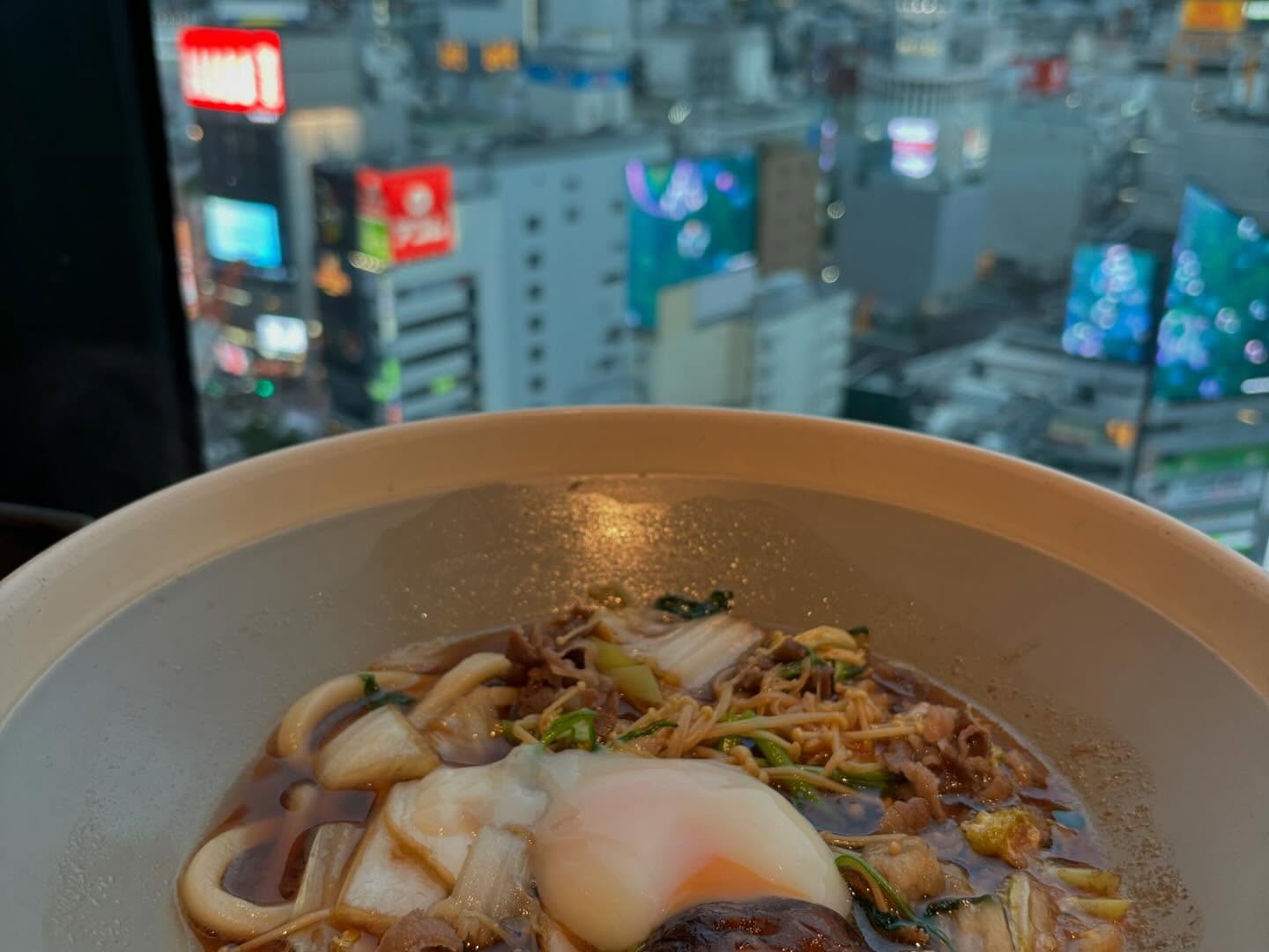 TsuruTonTan UDON NOODLE Brasserie 渋谷「すき焼きのおうどん」の投稿写真 2