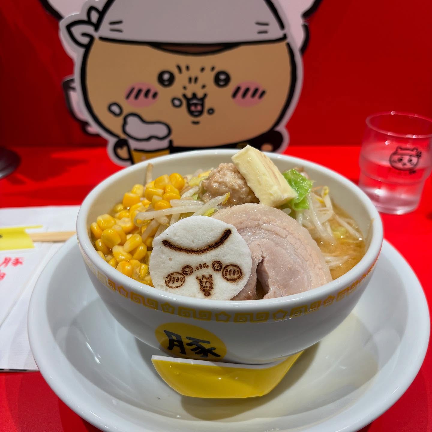 ちいかわラーメン豚「味噌ラーメン」の投稿写真 2