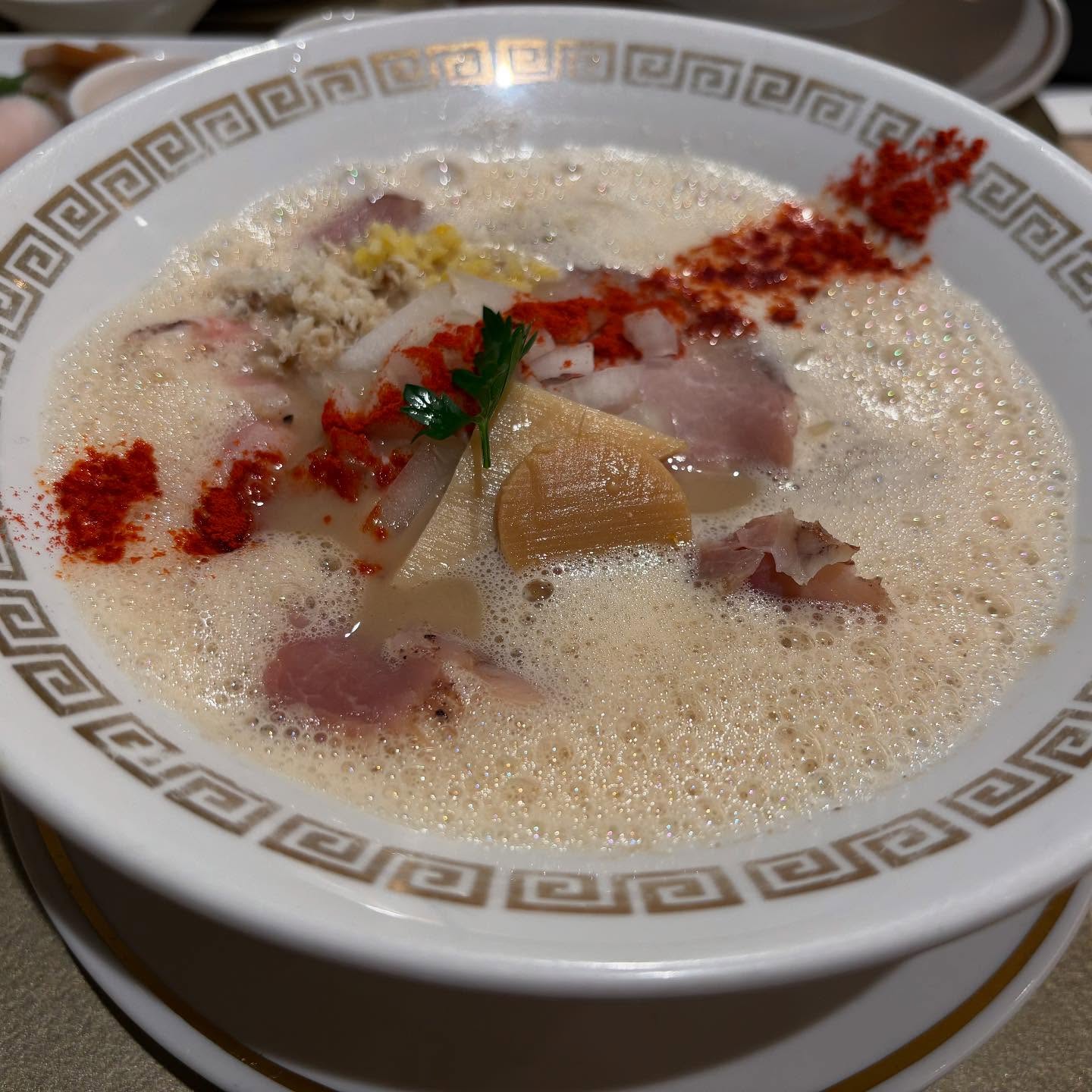 鯛白湯らーめん ◯de▽ 新大阪店「鯛白湯とろり」の投稿写真 2
